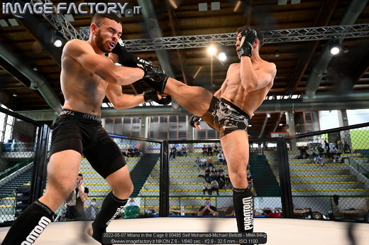 2022-05-07 Milano in the Cage 8 00485 Seif Mohamed-Michael Bellotti - MMA 84kg